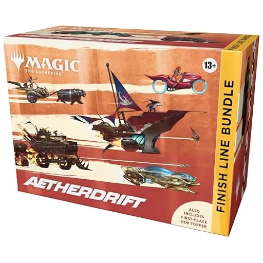 Finish Line Bundle de Aetherdrift, de Magic: The Gathering (Versión en Inglés) | Ya disponible en tu tienda friki favorita! En mundofriki.es! Finish Line Bundle de Aetherdrift, de Magic: The Gathering (Versión en Inglés) | Ya disponible en tu tienda friki favorita! En mundofriki.es!