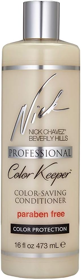 Nick Chavez Beverly Hills Color Keeper Conditioner - Paraben Free Hair Conditioner, Color and Sun Protection - Professional Hair Care - 16 fl oz[Amazon-developed Certification] Compact by Design