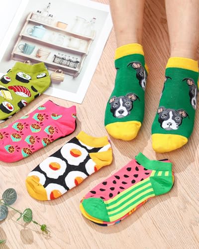 Vabean 36 Pairs Funny Men's Dress Socks Men's Novelty Crew Socks Cotton Dress Bulk Colorful Dress Set for Women Men3