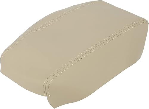 Miniatura 7 de X AUTOHAUX Tapa de consola central de automóvil, reposabrazos y caja de asiento, protector de cuero de microfibra de repuesto para Toyota Prius
