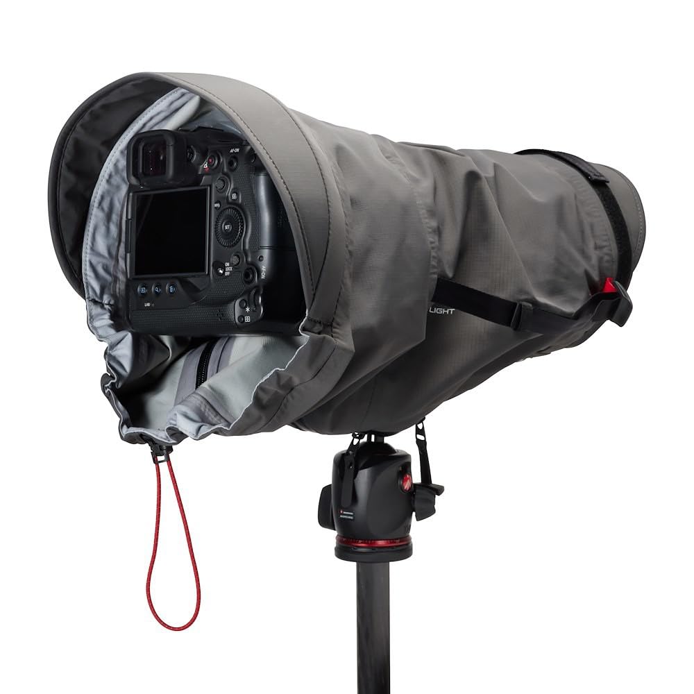 Manfrotto Pro Light Teleshield Raincover for CSC DSLR Super Tele 600mm Lens (MB PL-TS), Black, Cine-Teleshield L/M/S - Image 4