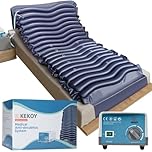 Kekoy Alternating Pressure Mattress Bed Sore Prevention with Micro Air Vents, Whisper Quiet Pump & Waterproof, Anti Bedsore Mattress for Hospital, Home, Medical Bed - 76" x 36" (Blue)
