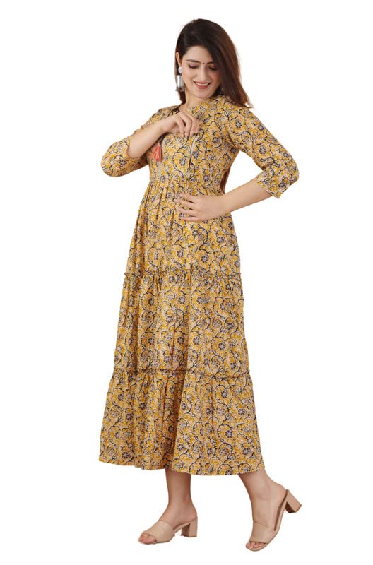 Rayon Maternity Dress, Pregnancy Dress, Easy Breast Feeding, Breast Feeding Dress Zippers for Nursing Pre and Post Pregnancy, Comfortable Kurti for Pregnant Women-image-0