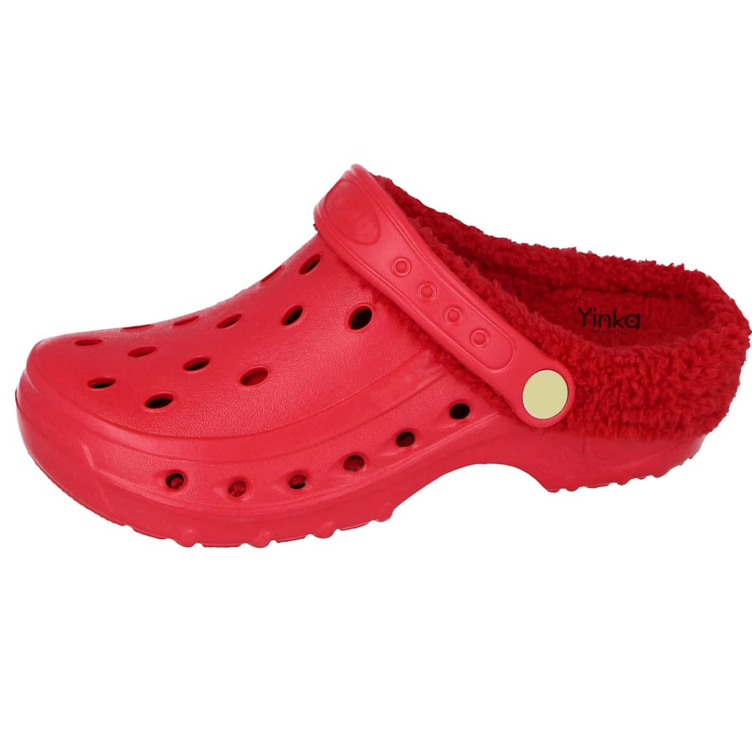 Yinka ShoesUnisex Fleece Lined Dual-Strap Clogs