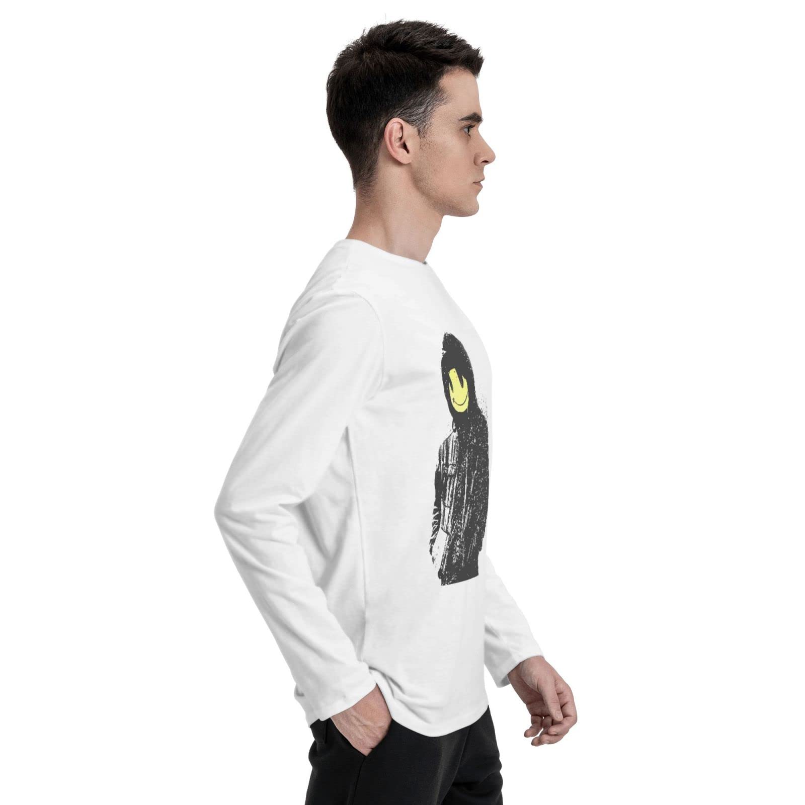Amazon.co.jp: 長袖 tシャツ メンズ ロングtシャツ バンクシー Banksy 