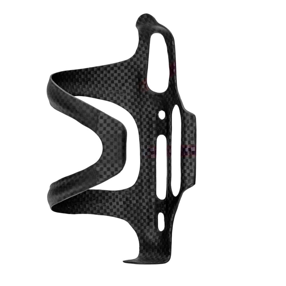 Soporte Vasos Motocicleta Portabotellas De Fibra Carbono para Bicicleta, Jaula con Apertura Lateral, Equipo Ciclismo Ligero para Montaña