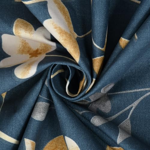 Image of NHD HOME Premium Cotton Flat Double Bedsheets with 2 King Size Pillow Covers | Double Bed Breathable | Wrinklefree | Ultrasoft 220 tc Supersoft Floral | 90x90 Inches, Grey