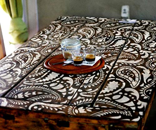 TAJ MAHAL Paisley Mobilia Muro Pavimento Stencil