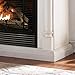 Duluth Forge FDI32R-M-AW Full Size Dual Fuel Ventless Fireplace 32,000 BTU, Remote Control, Antique White Finish