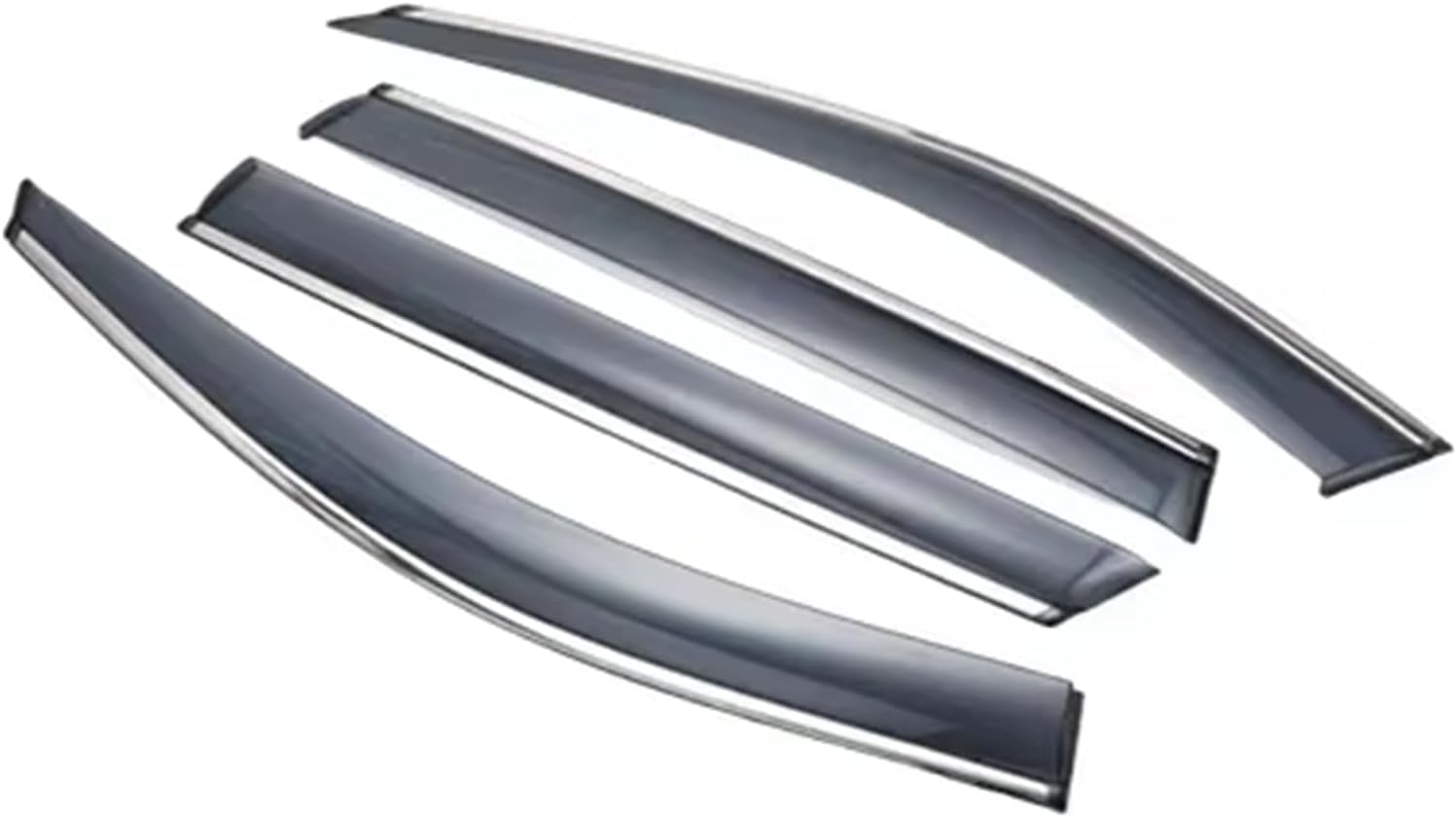 nwsplmy Wind Deflectors for Nissan Livina 2008-2018, Rain Guards Window Visors, 4-Piece, Protects Against Fading & Cracks