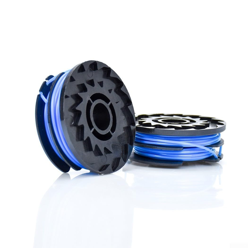 Bobina de repuesto para recortadora de césped RLT6130 con línea de corte y cubierta de carrete compatible con modelo MC489