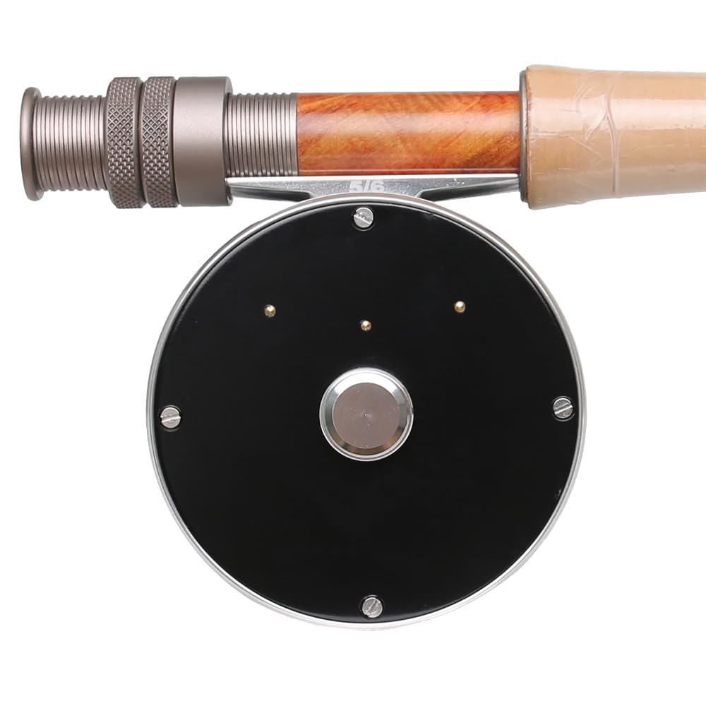 Klassische Vintage-Fliegenfischrolle, rechts/linker Griff, Fliegenrolle 3/4 W, 5/6 W, 7/9 W