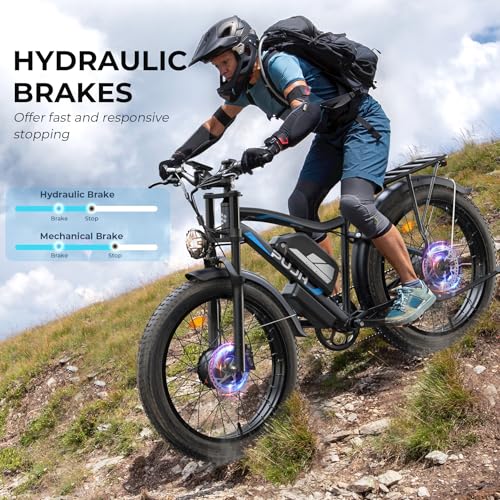 Image of 6000W Electric Bike for Adult, 60V 20Ah Dual Motor Ebikes, Max 50MPH Up to 100 Miles Range, 26 inch Fat Tire Electric Bicycles for Men Women