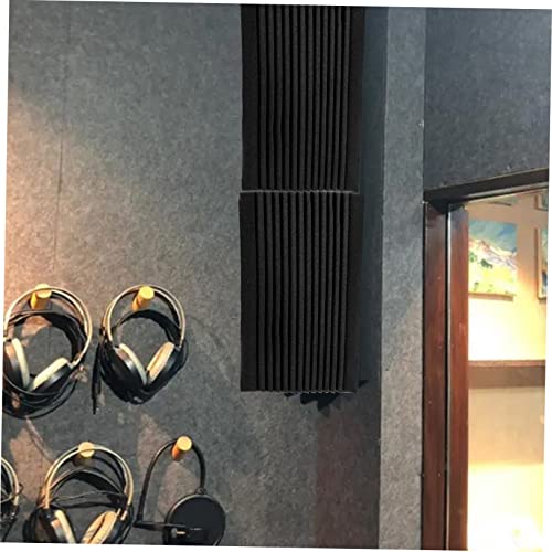SUPVOX 3 piezas de espumas absorbentes de sonido para tratamiento acústico, trampas de graves en esquinas, almohadilla insonorizante, azulejos de reducción de ruido de alta densidad para KTV y home theater miniatura 5