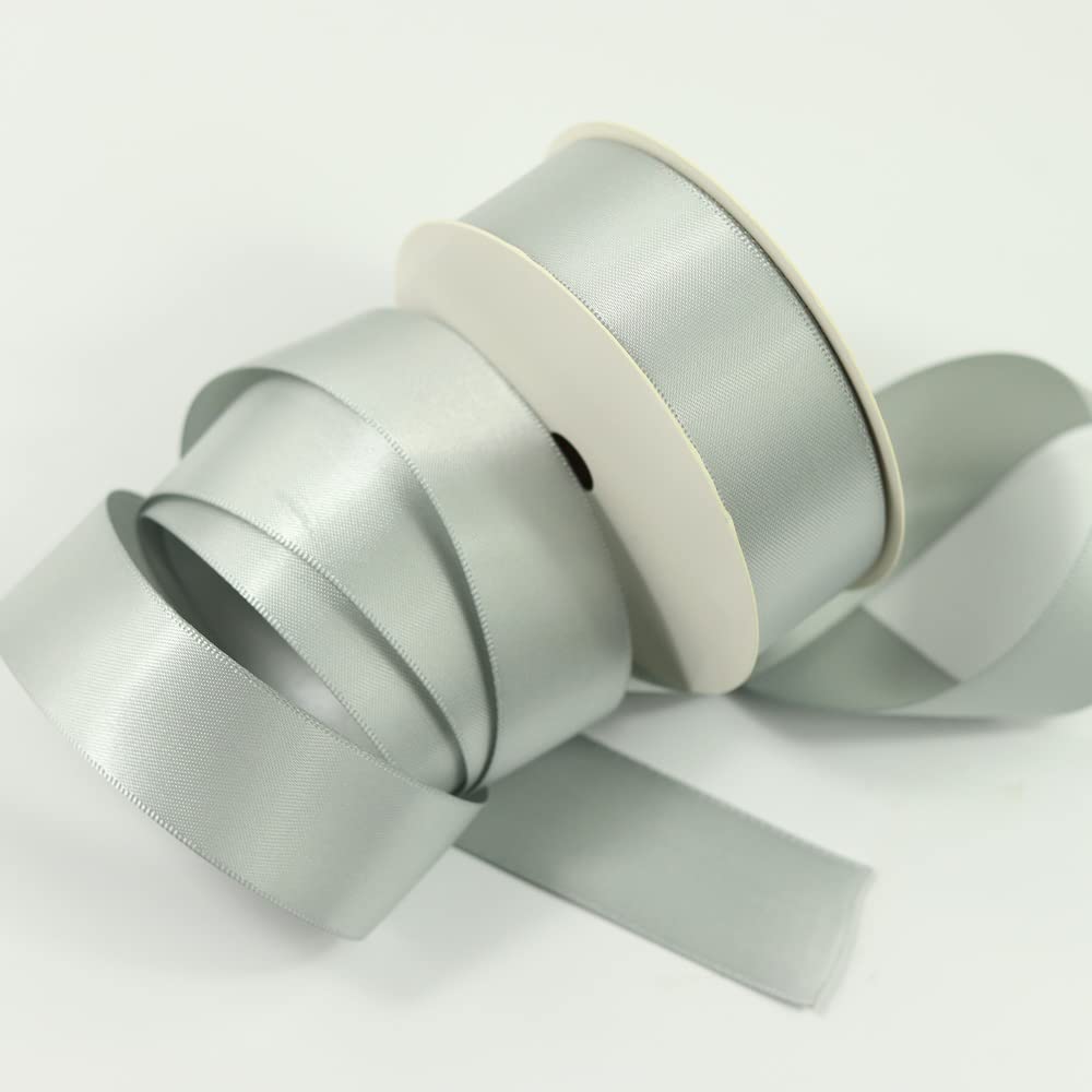 Double Sided Satin Ribbon, 27 Solid Colours, 10 Metre Reel, Fabric Ribbon for Gift Wrapping Cake, Wedding Party Decoration