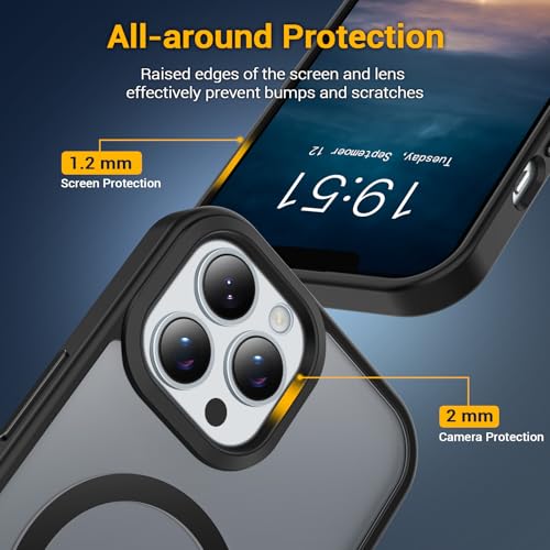 image for Temdan for iPhone 13 Pro Max Case [Compatible with MagSafe] [Military-