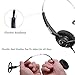 Arama Wired Phone Headset Mono w/Noise Canceling Mic for NEC Aspire Dterm Nortel Norstar Meridian Plantronics Polycom ShoreTel Siemens ROLM Toshiba Zultys Packet8 Landline Deskphones (A200S2)
