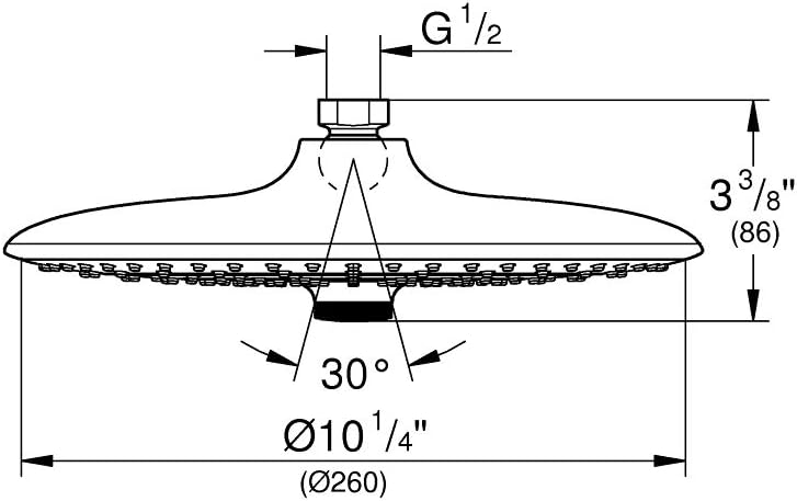 Blасk Frіdау - 70% оƒƒ GROHE 26457000 Euphoria 260 Shower Head with 3 Spray Patterns, 10 Inches, Chrome 80% оƒƒ Dіѕсоunt GROHE 26457000 Euphoria 260 Shower Head with 3 Spray Patterns, 10 Inches, Chrome