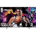 Hisense 100-Inch Class U8 Series Mini-LED ULED 4K UHD Google Smart TV (100U8K) - QLED, 480 Motion Rate, 144Hz Game Mode Pro, Dolby Vision IQ, HDMI 2.1, Alexa Compatibility, 2.1.2 Multi-Channel Audio