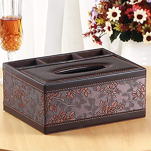 Image of Handcuffs Desk Organiser Office Table Tissue Holder | PU Leather | Remote Stand | Storage Case | Stationery Box | Mobile | Phone | Pen | Pencil | Organizer (Maroon), Black
