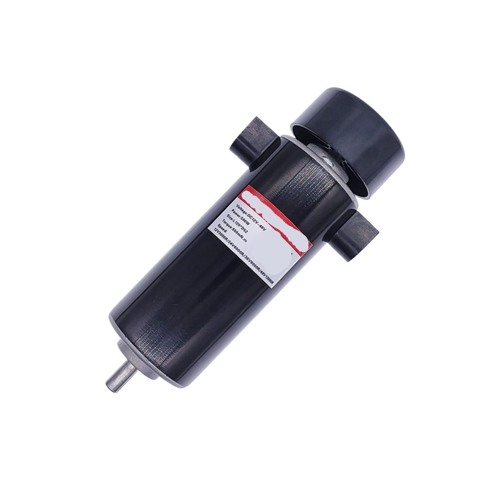 Motor de husillo de 500W con refrigeración por aire y escobillas reemplazables