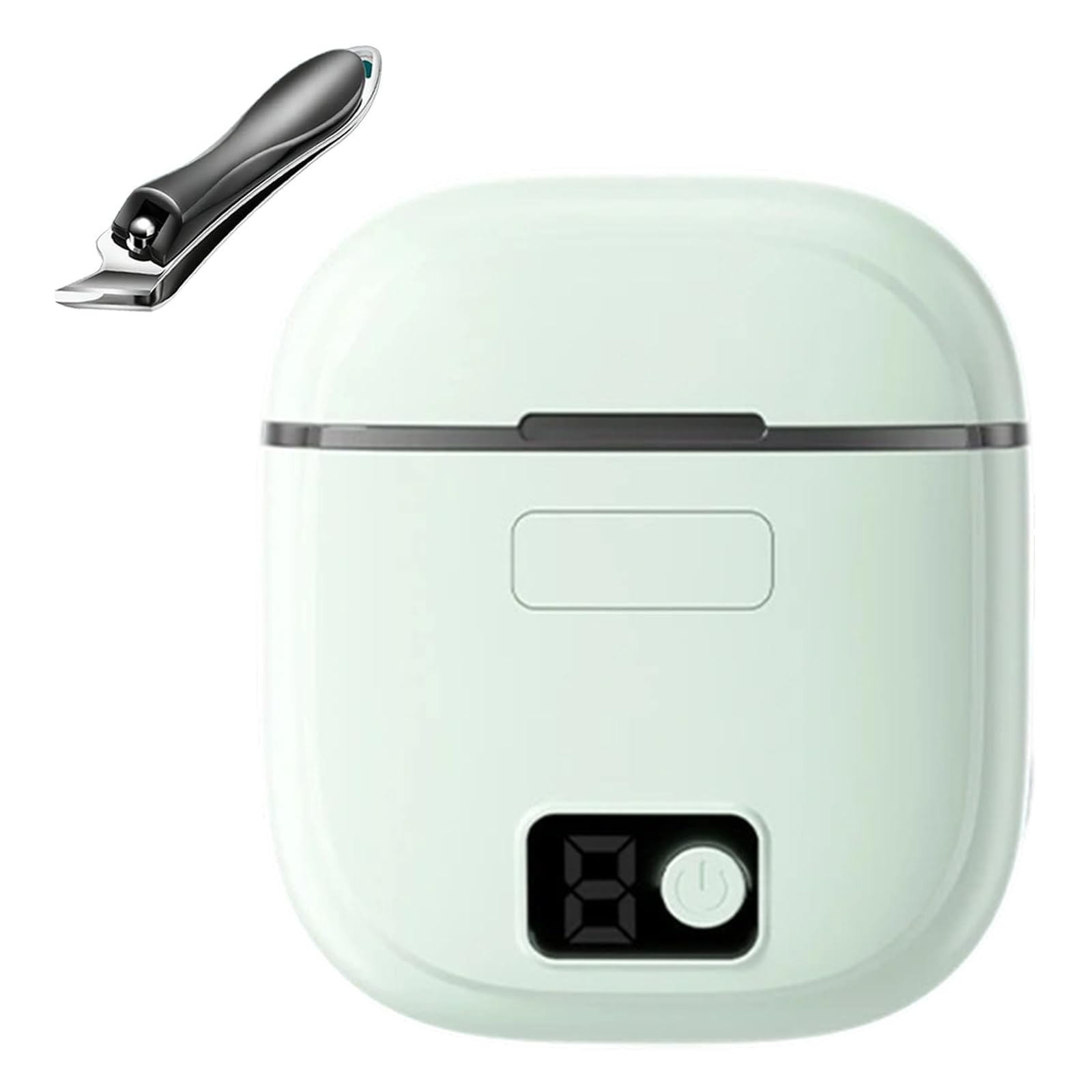 Macinino elettrico portatile per unghie con taglierina automatica a LED e pinza per cuticole per una facile manutenzione efficiente smerigliatrice elettrica con integrato