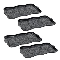 Denny Shop Multi Purpose Plastic Shoe Tray for Wellies Boots Garden Plants Pets by Crystals®