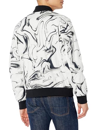 Image of DKNY Men's Clean Zip Front Bomber Jacket