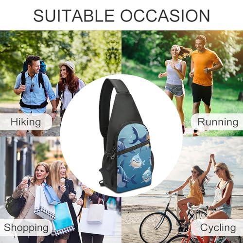 Bolso Crosbody de Pecho para Senderismo y Viaje miniatura 6