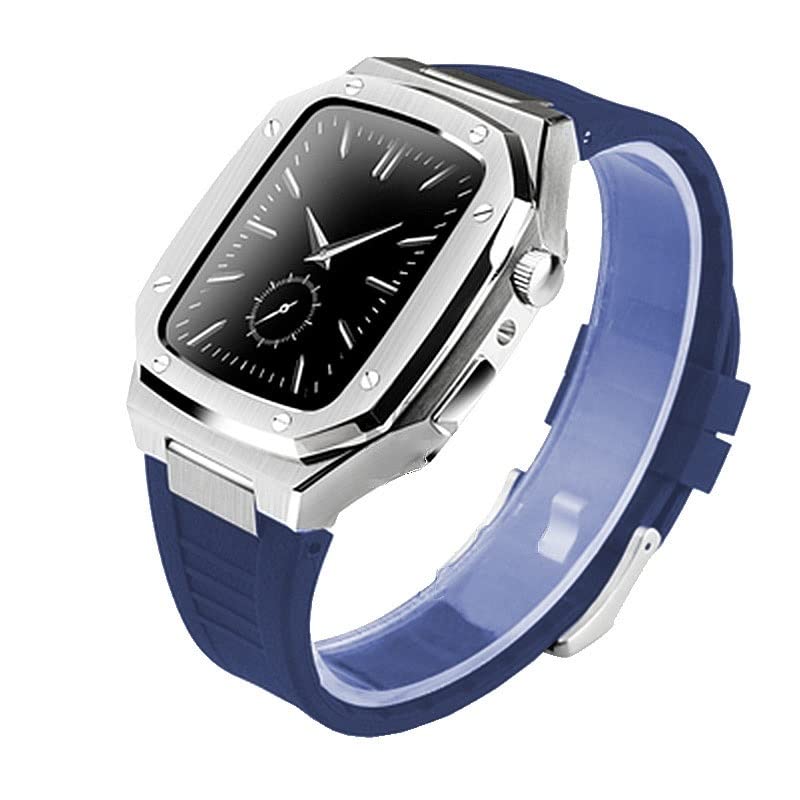 Protéger Apple Watch boîtier acier 44mm antichoc bracelet
