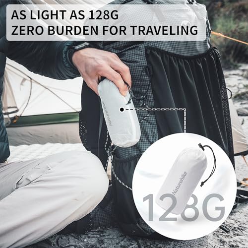 image for Naturehike 4.5oz Ultralight Washable Sleeping Bag Liner, Lightweight A