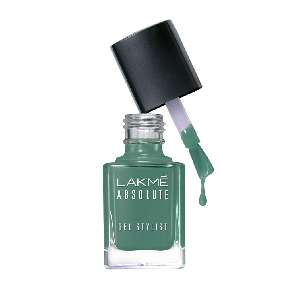Lakmé Absolute Gel Stylist Nail Color, Jade Floret, 12 ml-picture-29
