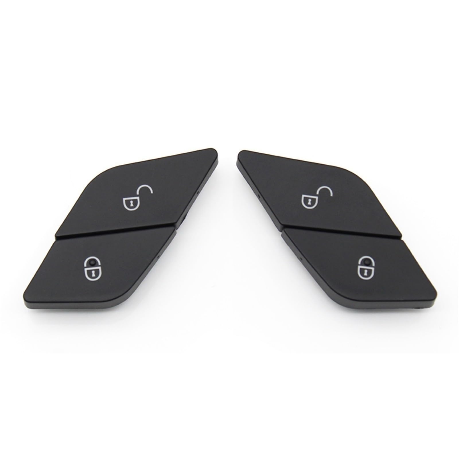 YOKRO Car Left Right Side Door safety Lock Unlock Switch Repair Button Cover, for C EQC GLC V W205 X253 W447 N293 2059055251 Vehicle Seat Adjustment Control(Black Right 2PCS)