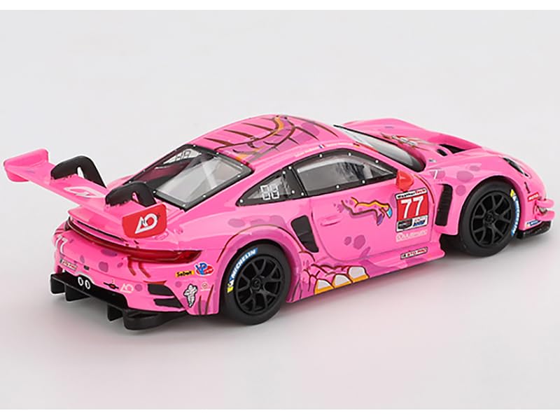 Amazon.com: MINI GT 911 GT3 R # 77 AO Racing 2024 IM SA Road