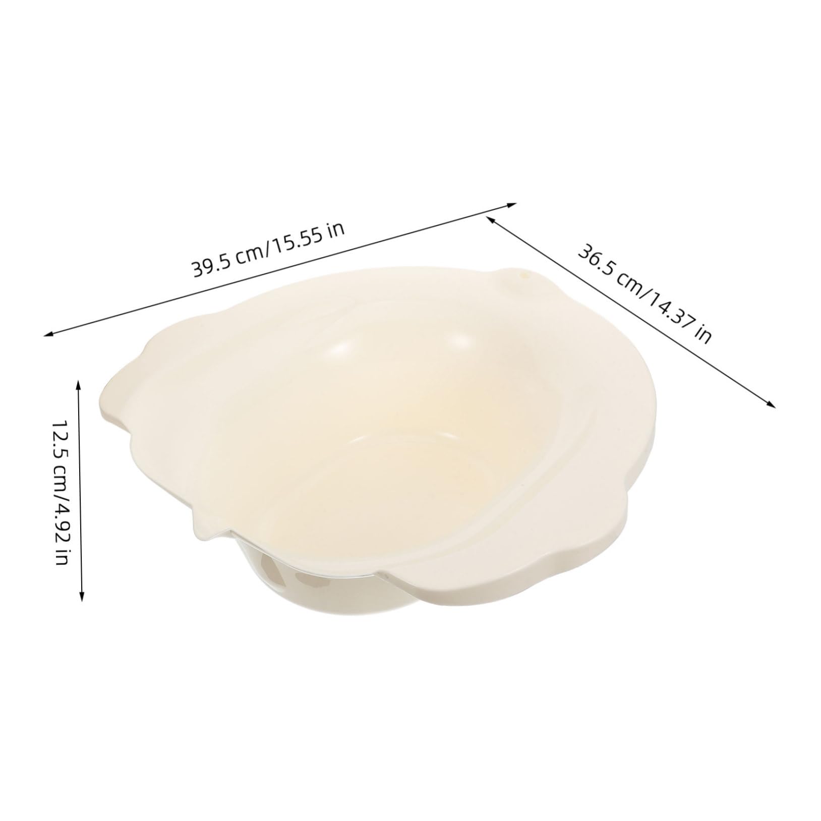 HOUDERCO Sitz Bath for Toilet Seat Hemorrhoids Sitz Bath Basin for Women Postpartum Care Pregnant Elderly Safe Plastic