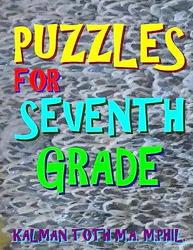 Puzzles for Seventh Grade: 80 Large Print Word Search Puzzles