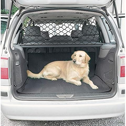 Crevyteg Adjustable Dog Car Safety Net Cover