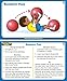 Super Duper Publications | Therapy Ball Activities Fun Deck | Upper Body and Core Strength Flash Cards | Educational Learning Materials for Children