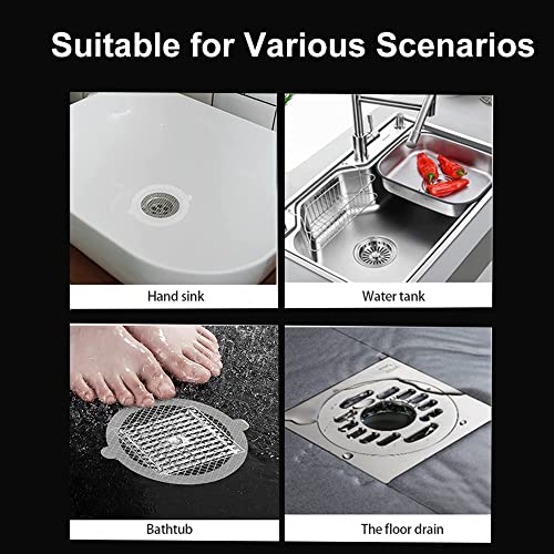 LEZED Raccogli Capelli per Scarico Doccia 30 Pezzi...