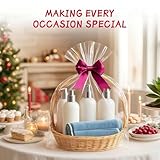 Jumbo Cellophane Gift Bags Extra Large Giant Huge Clear Cellophane Wrap for Hamper Wrapper Gift Basket Wrapping Plastic Hamper Wrap Bag,Big Cello Gift Wrap Bag for Present Giving 2PCS 125X100CM - Image 6