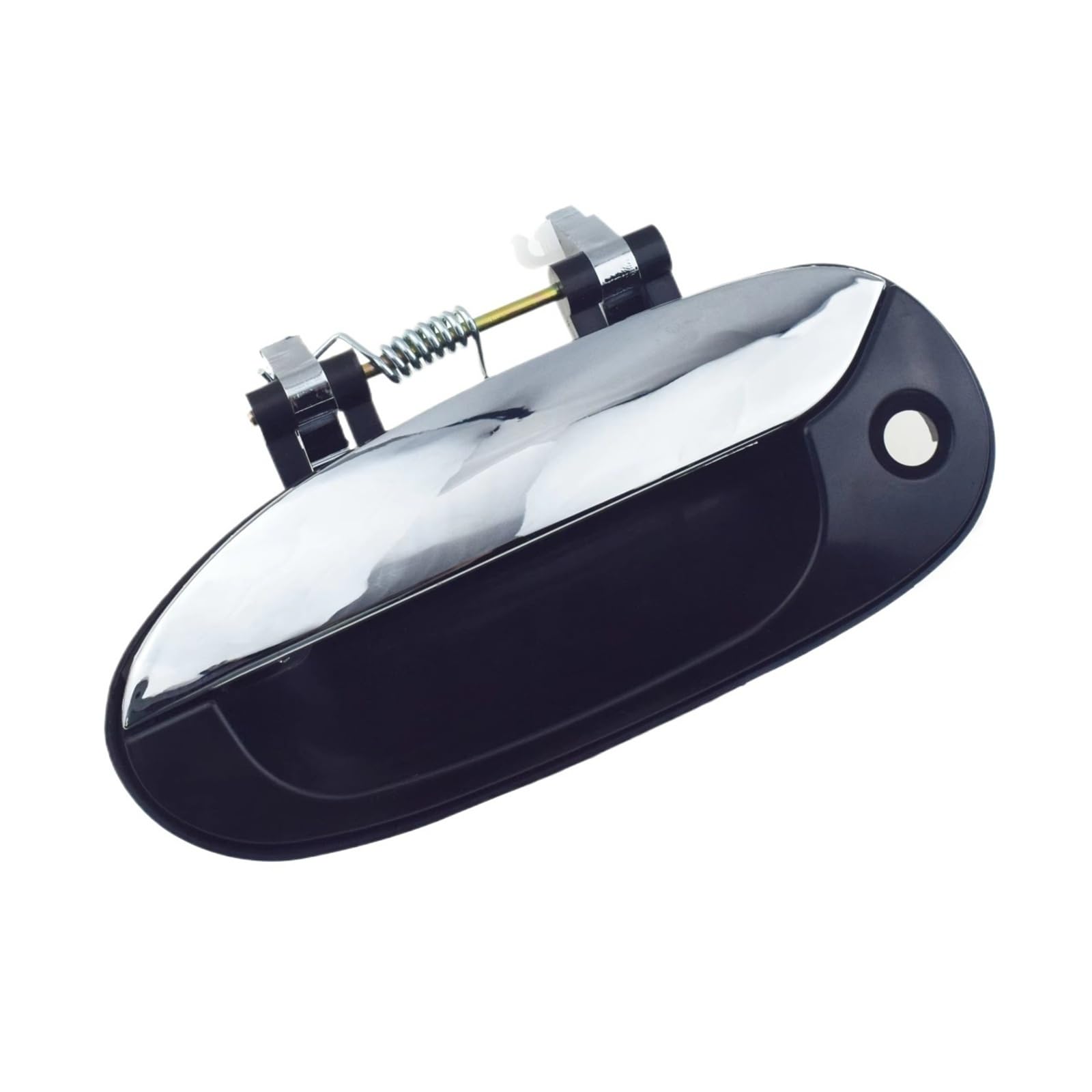 OHKYLSD Door Handle Chrome Exterior Car Door Handle 0K2FB-58410 0K2FB-59410 0K2FB-72410 0K2FB-73410 for Kia for Carens 2003 2004 2005 2006 Replacement Handles