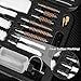 Magsaddle Universal Gun Cleaning Kit for Pistol, Shotgun, Rifle, Handgun, Airgun, Revolver, Cleaning Kit with Brushes, Jags, Slotted Tips, Portable Case
