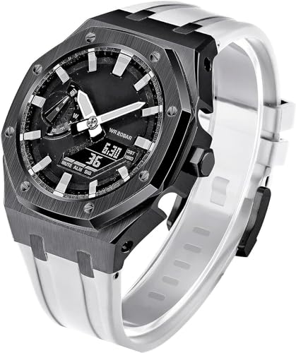 Boîtier gm2100 EZZON en acier inoxydable antirouille et bracelet étanche