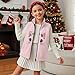ORGYPET Girls Fleece Vest Little Girl Clothes for Toddler Girls' Outerwear Vests 6-7 Cat Vest Kids Fur Vests Size 10-12 Pink Sleeveless Jacket Zipper Clothing Fashion Outfits for Fall