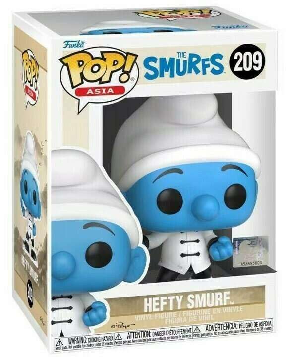 POP Asia: The Smurfs - Heavy Smurf #209 (Mindstyle Exclusive Release)