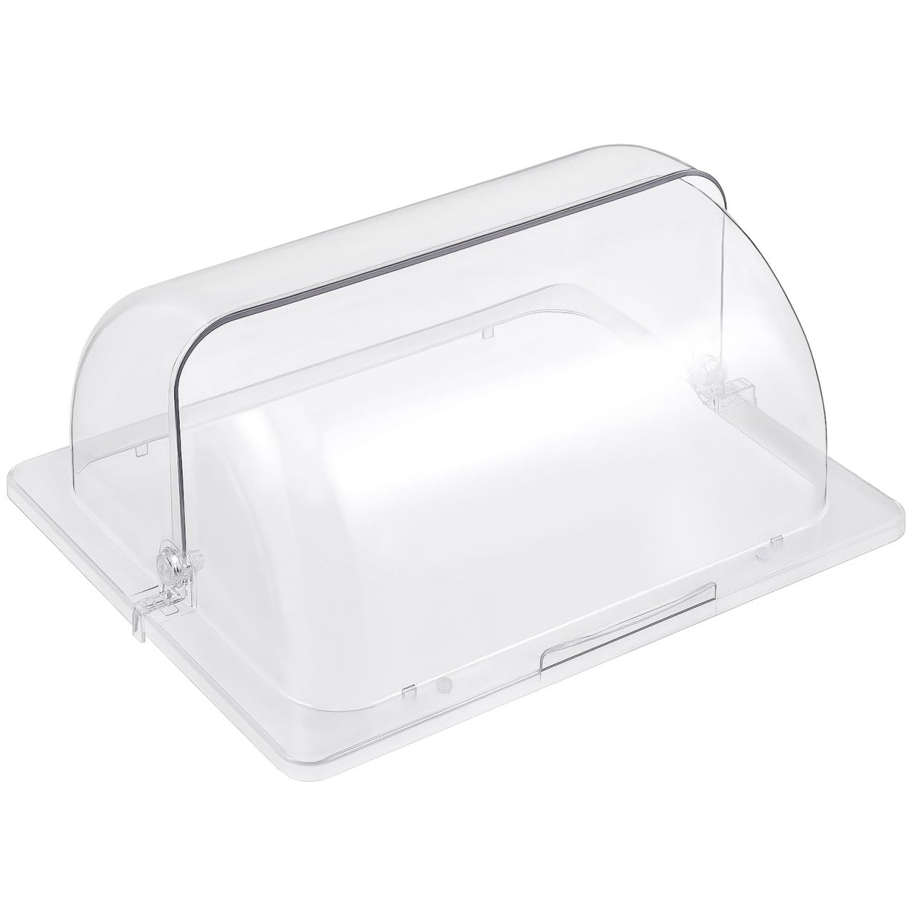 Cloche à fromage en acrylique transparent - Pour dessert - Protection d'écran alimentaire pour fête, dessert, gâteau, buffet