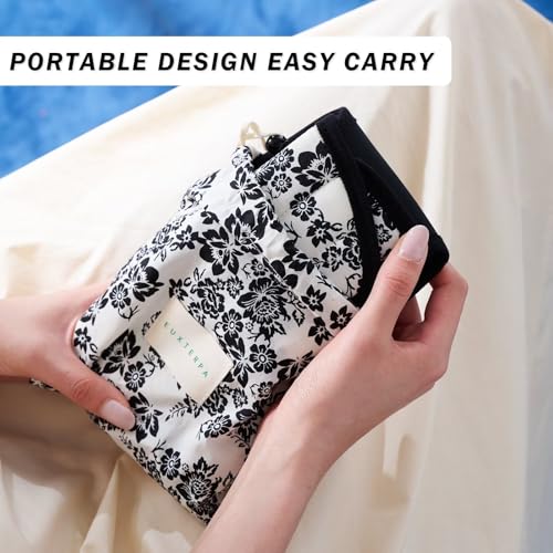 EUXTERPA Women Travel Slippers, Adjustable Ladies Slipper, Lightweight Easy Carry Foldable Travel Slippers with Storage Bag2