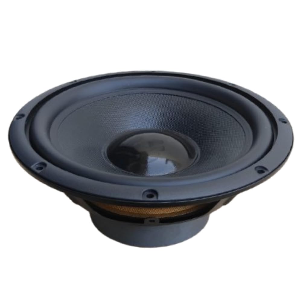 MASTER AUDIO 1 MA20W/4+4 Caisson de Basse 20 cm 200 mm 8" 150 Watts rms 300 Watts Max Double Bobine 4 + 4 ohm Dual Voice Coil Suspension Gomme, 1 pièce