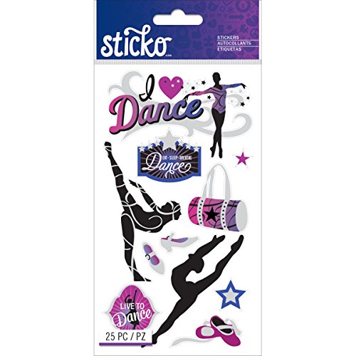 Sticko Sticker Themed-Dance 52-01311