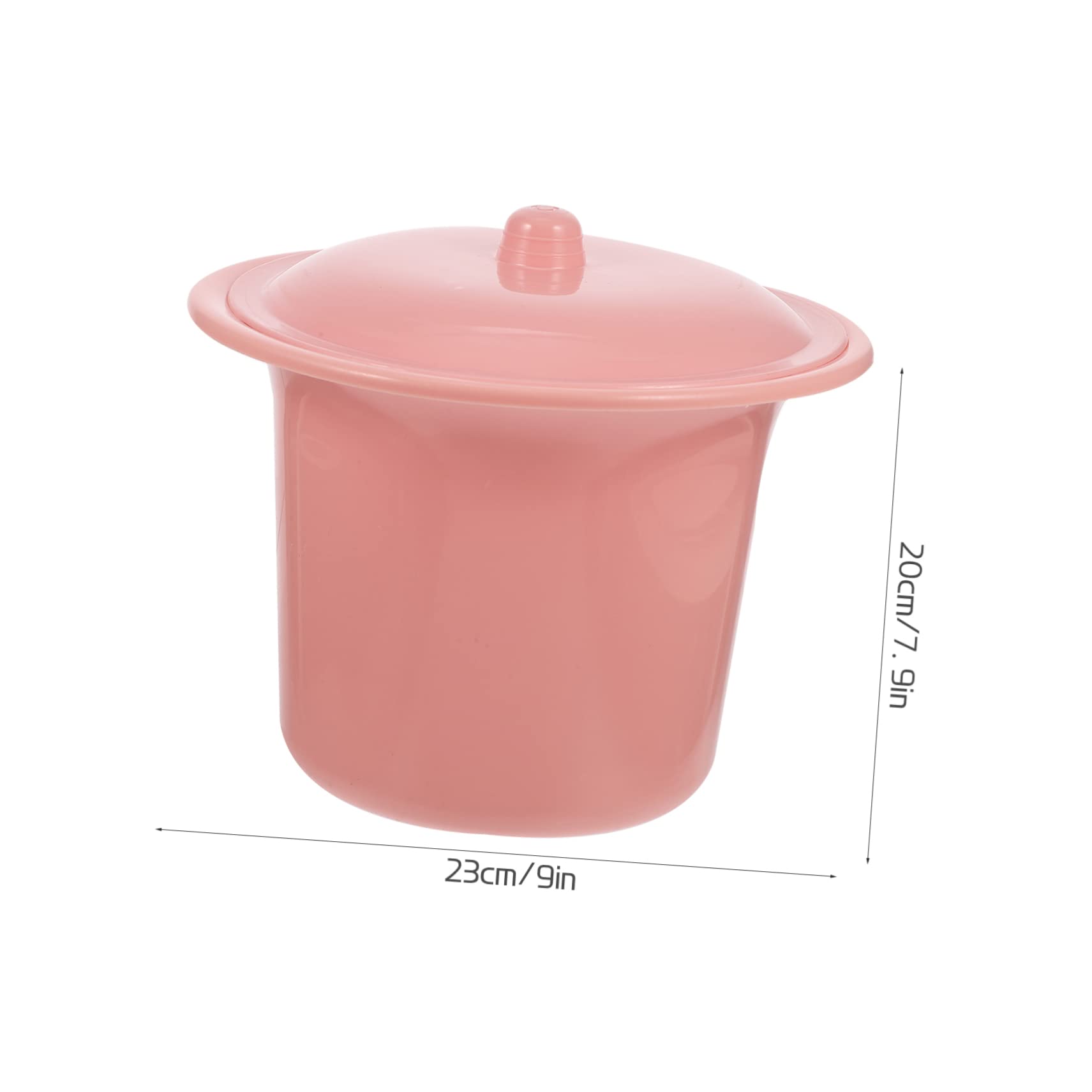 COLLBATH Practical Night Urine Pot Lid Portable Chamber Pot for Elderly Disabled Boys and Girls Easy to Use and